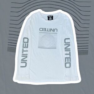 RARE Hillsong United The People Tour 2019 Long Sleeve T Shirt MED White Concert